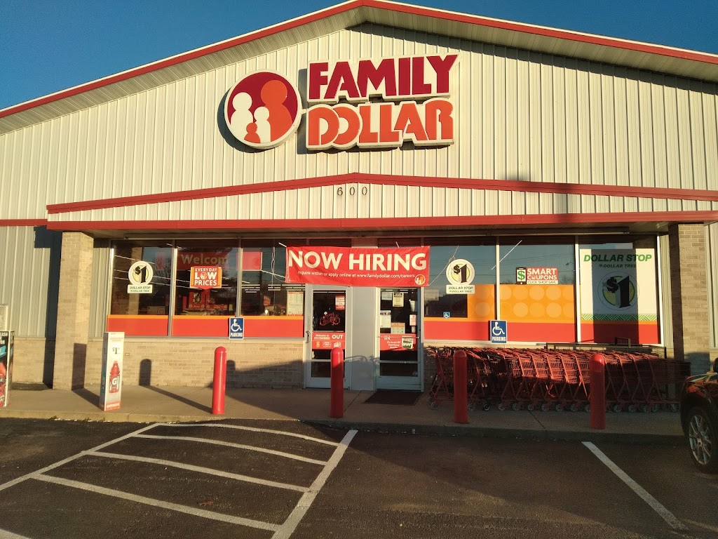 Family Dollar | 600 N Columbus St, Russellville, OH 45168 | Phone: (937) 377-8020