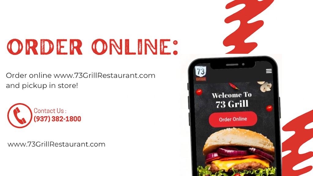 73 Grill | 3669 OH-380, Wilmington, OH 45177 | Phone: (937) 382-1800