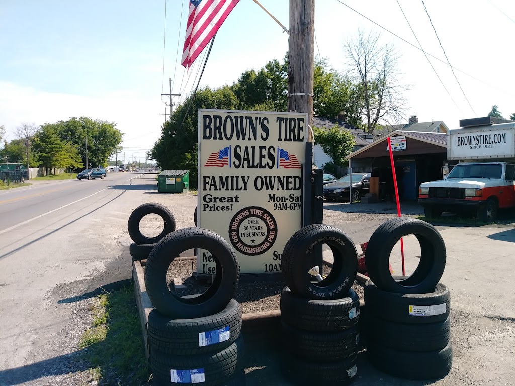 BROWNS TIRE SALES | 830 Harrisburg Pike, Columbus, OH 43223 | Phone: (614) 274-0059