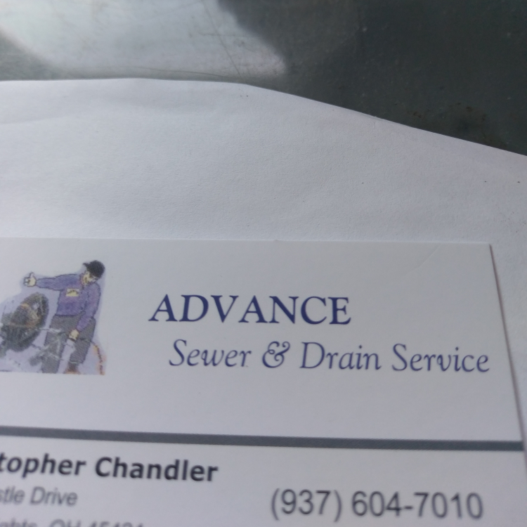 Advance sewer & drain service | 253 Grove Rd, Medway, OH 45341 | Phone: (937) 604-7010