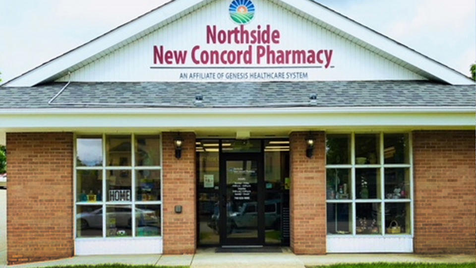 Genesis New Concord Pharmacy | 10 E Main St, New Concord, OH 43762 | Phone: (740) 826-4000
