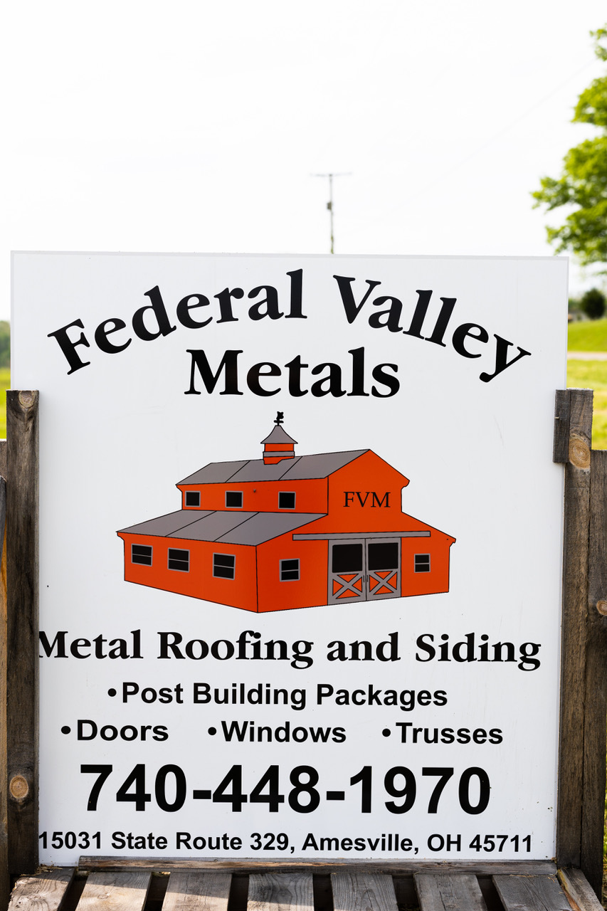 Federal Valley Metal Sales | 15031 OH-329, Amesville, OH 45711 | Phone: (740) 448-1970