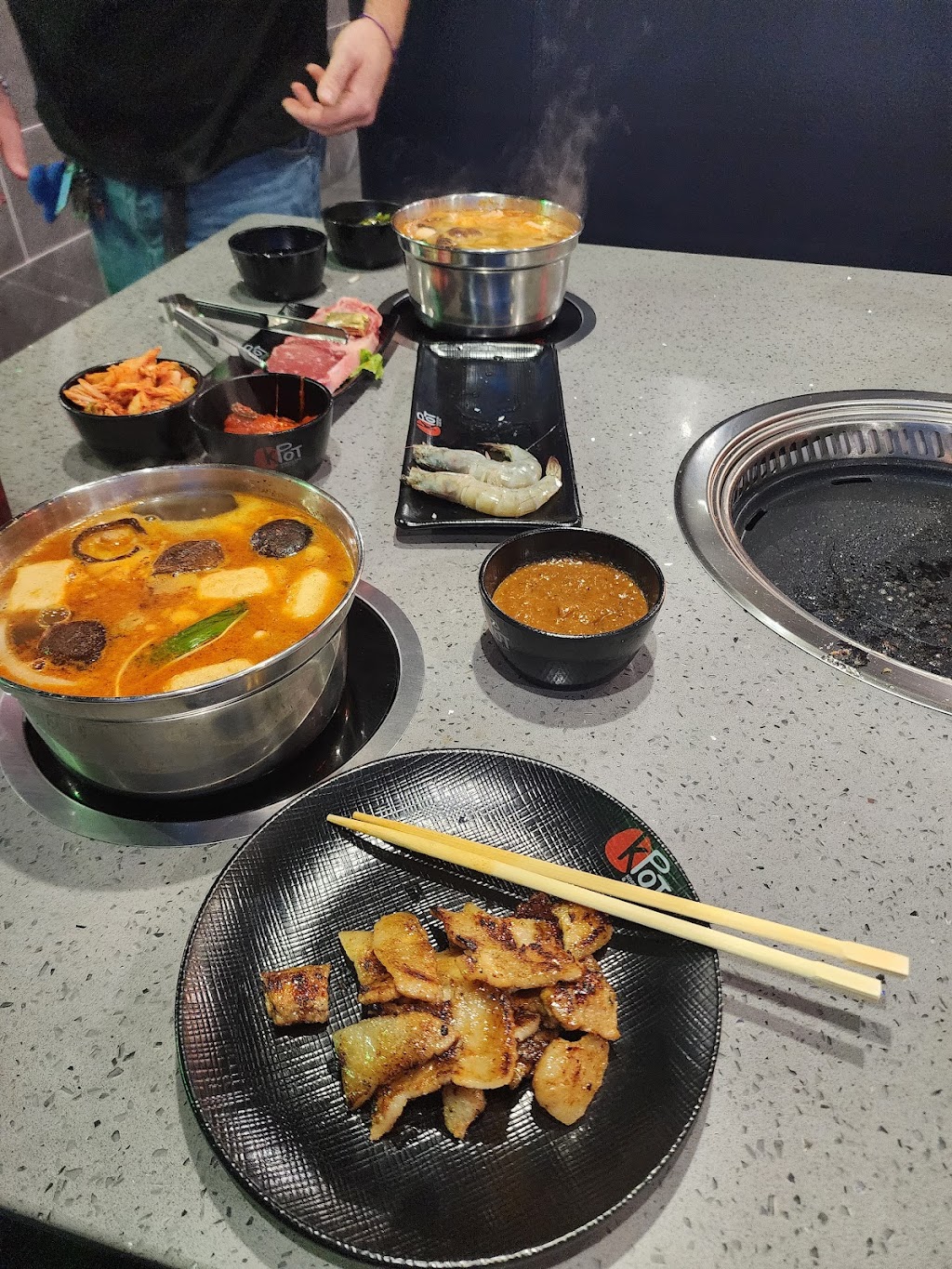 KPOT Korean BBQ & Hot Pot | 5240 Bethel Center Mall, Columbus, OH 43220 | Phone: (614) 754-1196