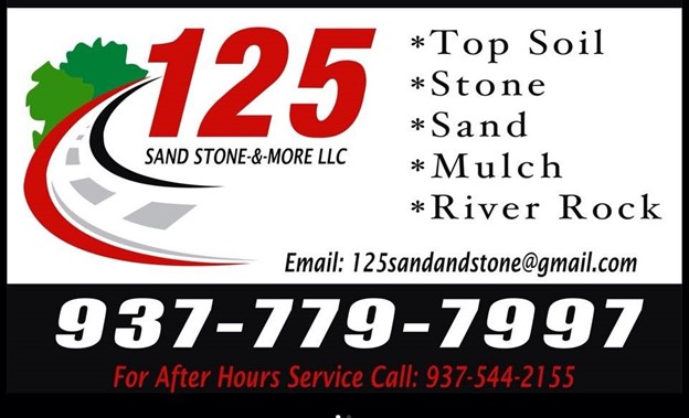 125 Sand, Stone & More | 7677 OH-125, West Union, OH 45693 | Phone: (937) 779-7997