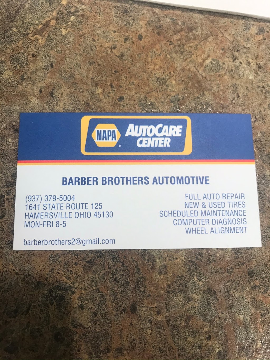 barber brothers automotive | 1641 OH-125, Hamersville, OH 45130 | Phone: (937) 379-5004