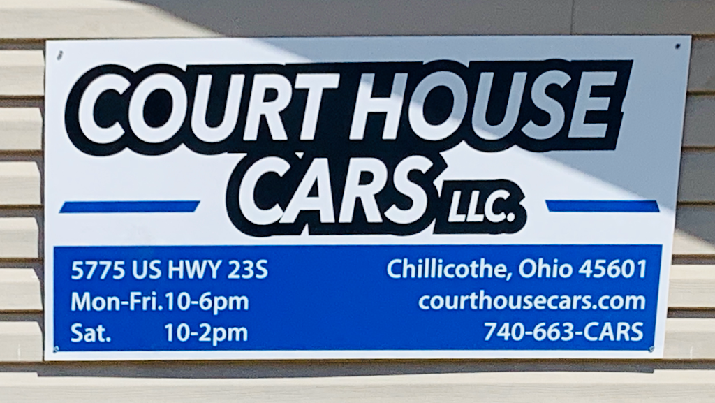 Court House Cars, LLC | 5775 US-23, Chillicothe, OH 45601 | Phone: (740) 663-2277