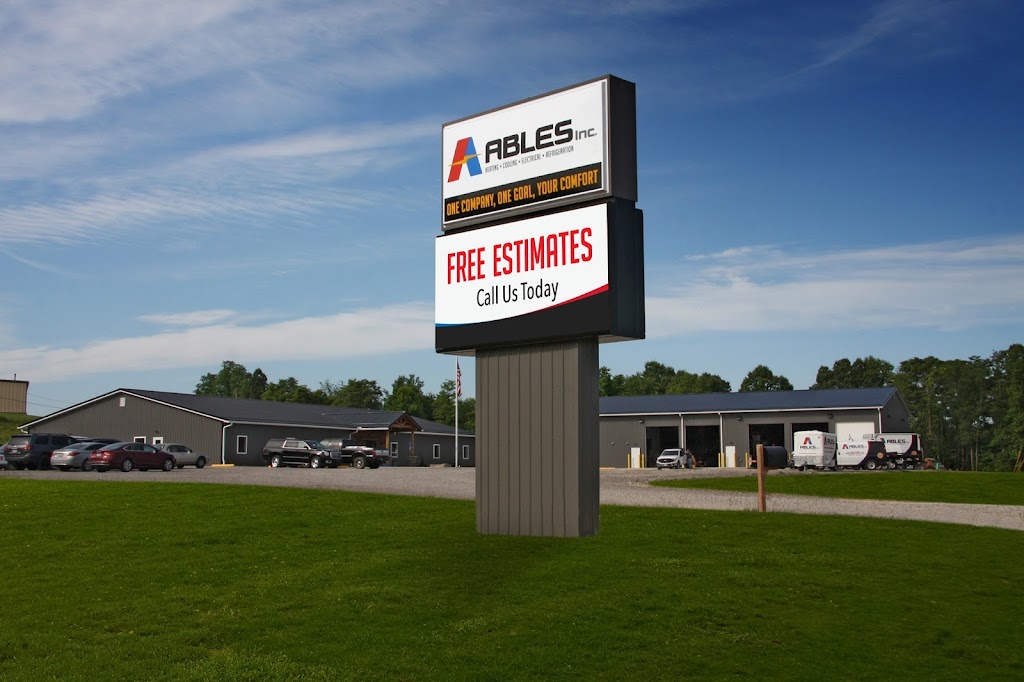 Ables, Inc. Heating, Cooling, Electrical & Refrigeration | 3370 E Pike, Zanesville, OH 43701 | Phone: (740) 453-6015
