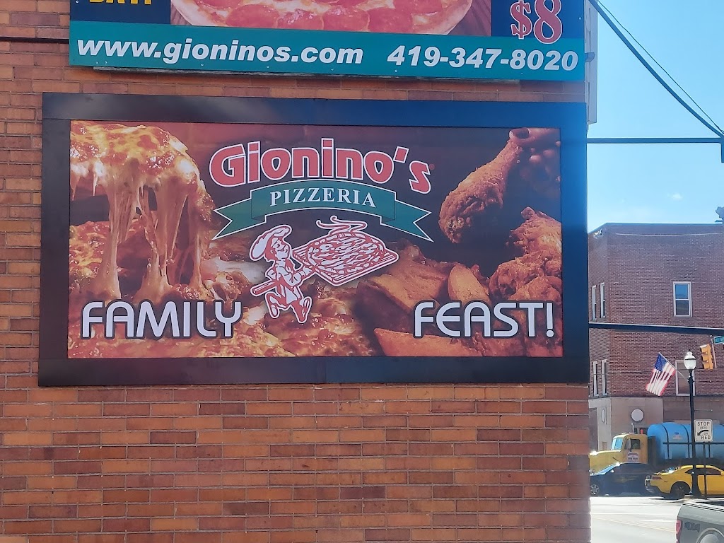 Gioninos Pizzeria | 73 W Main St, Shelby, OH 44875 | Phone: (419) 347-8020