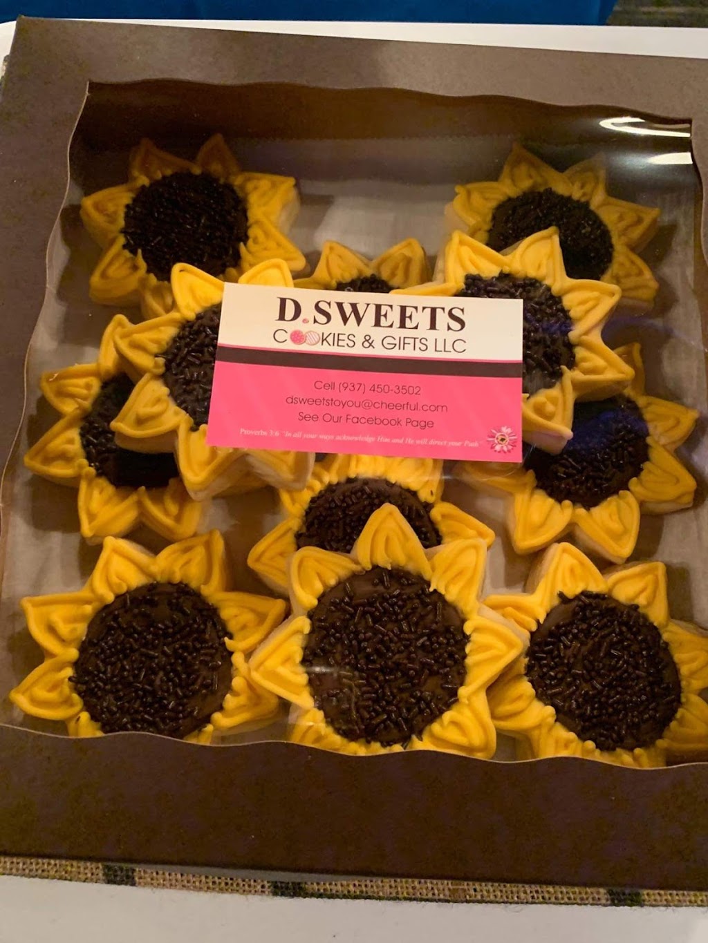 D. Sweets, Cookies & Gifts, LLC | 1605 E Main St, Springfield, OH 45503 | Phone: (937) 450-3502